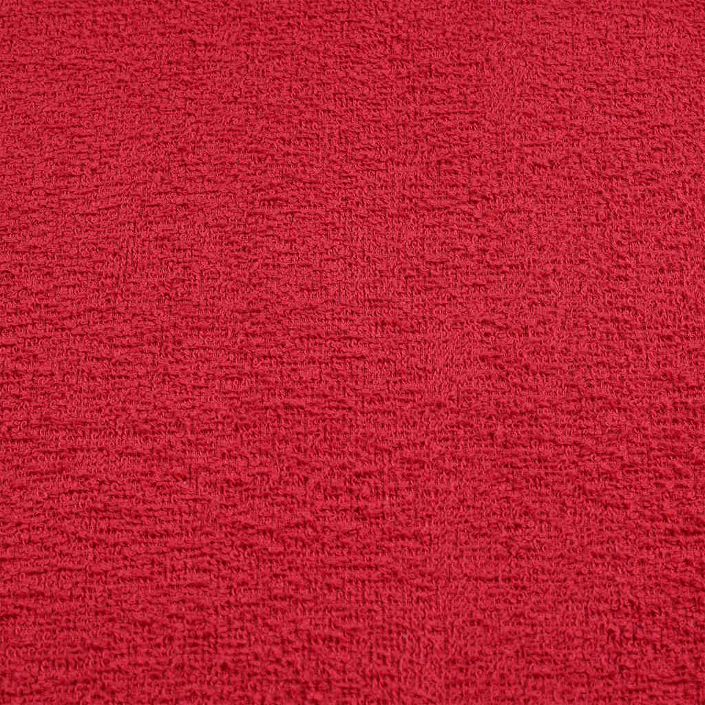 vidaXL Asciugamani 4 pz Rossi 100x200 cm 360 g/m² 100% Cotone