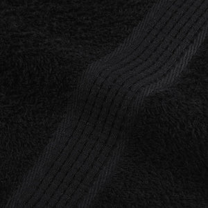 Asciugamani da bagno 4 pz FROGN Nero 30x30 cm 100% Cotone 136945