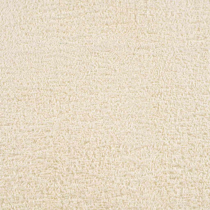 Asciugamani Ospiti 10 pz Crema 30x50 cm 360 g/m² 100% Cotone 136997