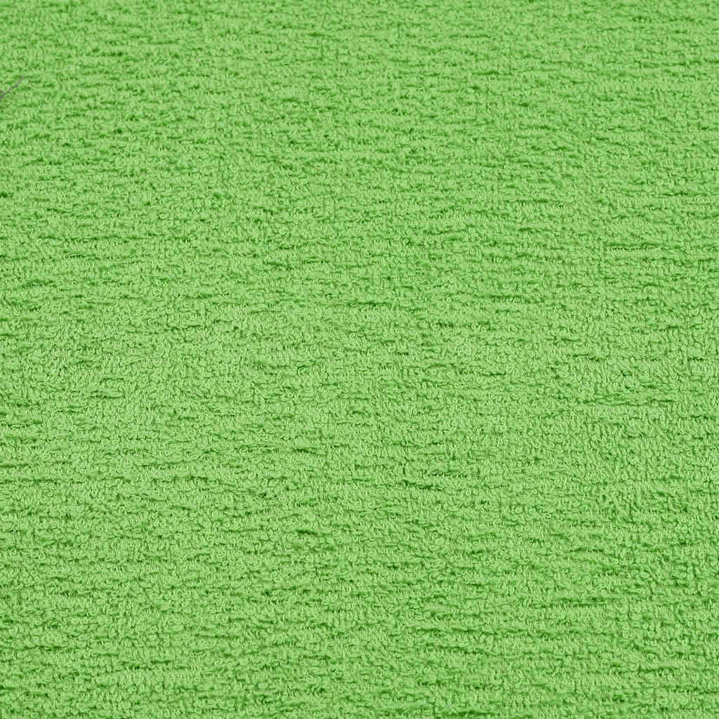 Asciugamani da Bagno 4 pz Verde Mela 100x150 cm 360 g/m² Cotone 137029