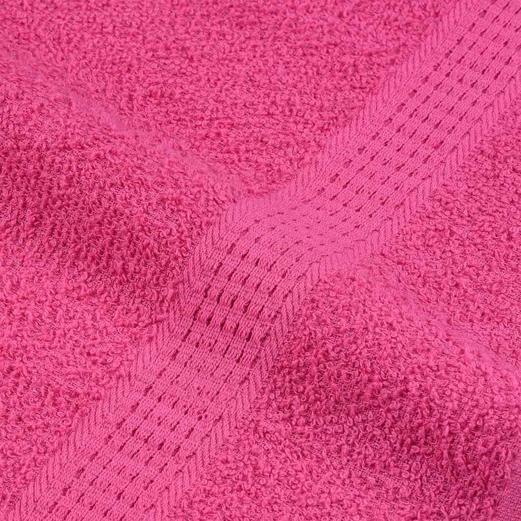Asciugamani per Sapone 4 pz Rosa 30x30 cm 360 g/m² 100% Cotone 137041