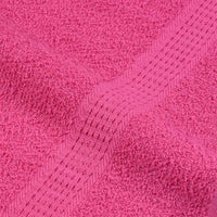 Asciugamani per Sapone 4 pz Rosa 30x30 cm 360 g/m² 100% Cotone