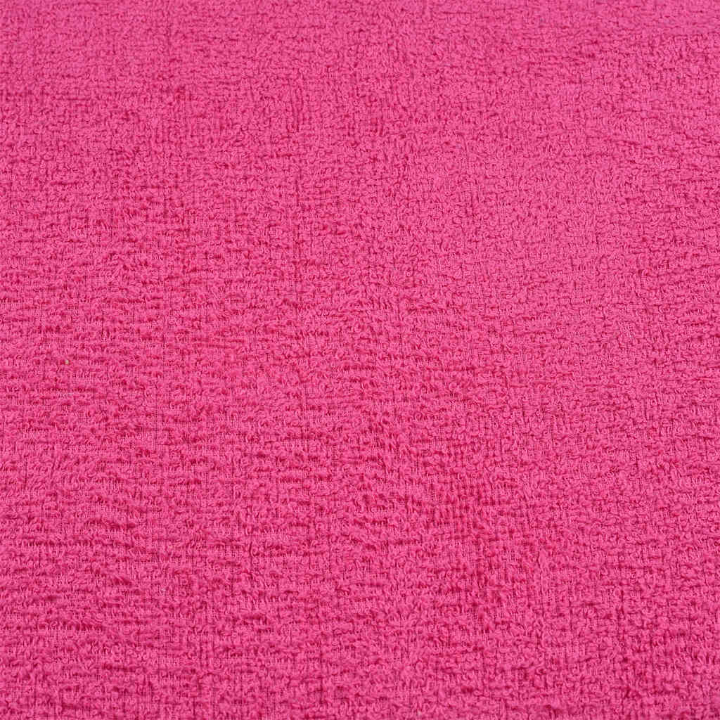 vidaXL Asciugamani da Bagno 2 pz Rosa 100x150 cm 360 g/m² 100% Cotone