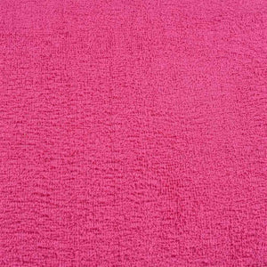 Asciugamani per Sauna 4 pz Rosa 80x200 cm 360 g/m² 100% Cotone 137056