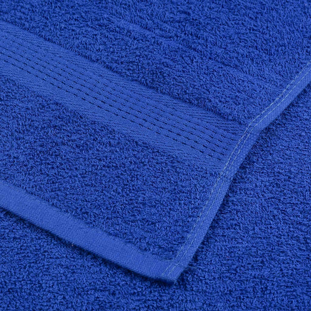 Set Asciugamani 8 pz Blu 360 gsm 100% Cotone