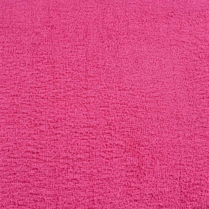 vidaXL Set Asciugamani 8 pz Rosa 360 gsm 100% Cotone