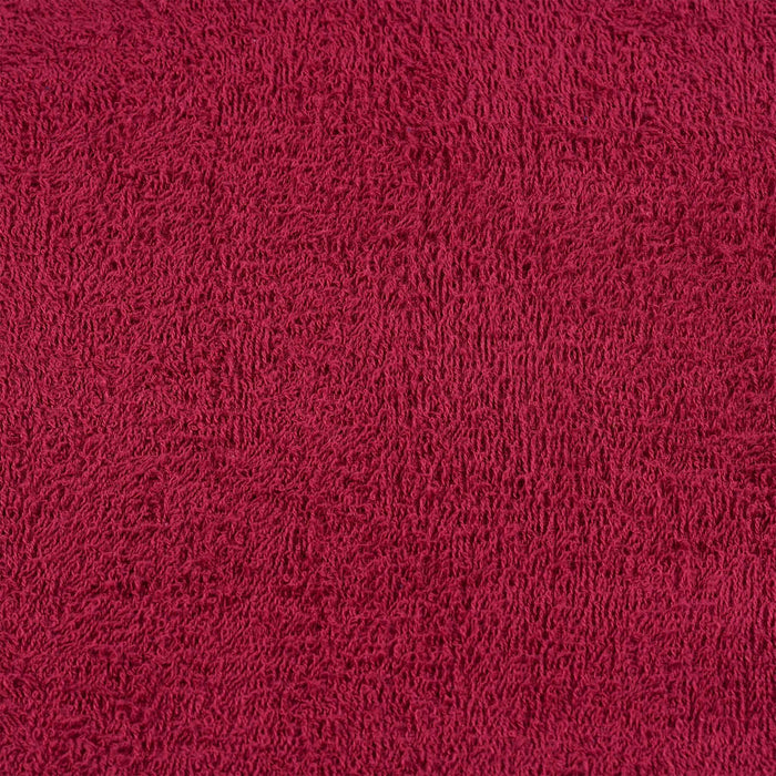 Set Asciugamani 8 pz Bordeaux 360 gsm 100% Cotone