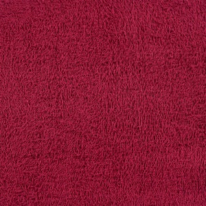 vidaXL Set Asciugamani 12 pz Bordeaux 360 gsm 100% Cotone