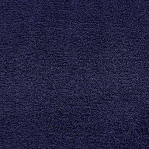 vidaXL Set Asciugamani 12 pz Blu Navy 360 gsm 100% Cotone