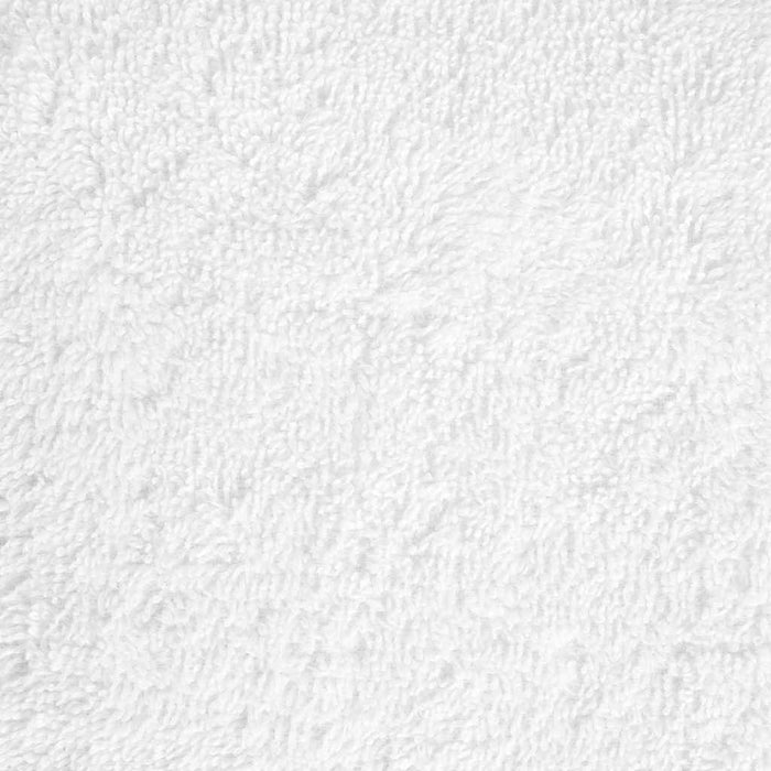 vidaXL Panni per il viso SOLUND 2 pcs Bianco Cotone