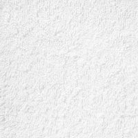 vidaXL Panni per il viso SOLUND 10 pcs Bianco Cotone