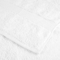 vidaXL Asciugamani Premium SOLUND 25 pz Bianchi 100x200cm 600gsm