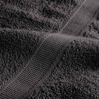 vidaXL Panni per il viso SOLUND 10 pcs Antracite Cotone