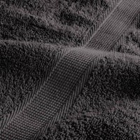 vidaXL Asciugamani Premium SOLUND 4 pz Antracite 30x30 cm 600 g/m²