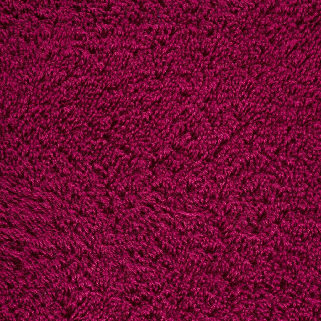 Asciugamani Premium SOLUND 2 pz Bordeaux 50x100 cm 600gsm