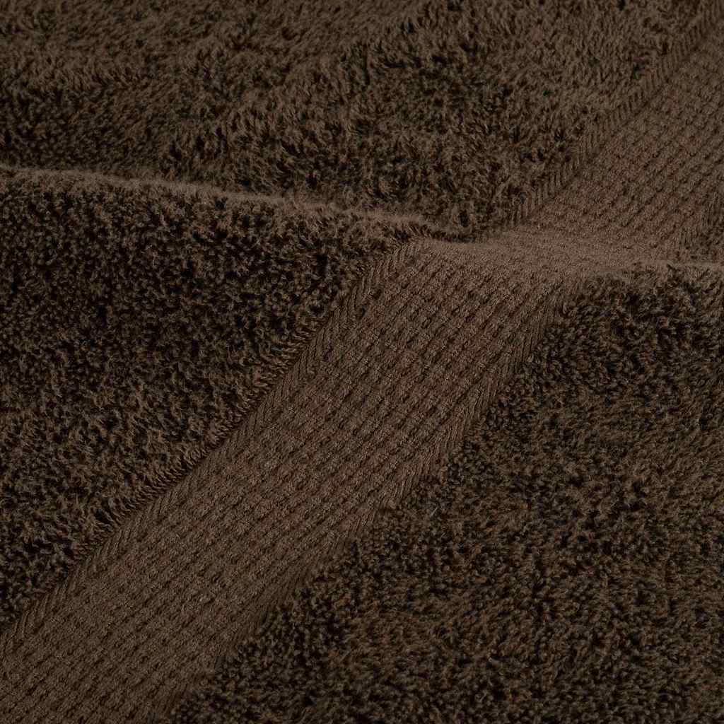 vidaXL Panni per il viso SOLUND 2 pcs Marrone Cotone