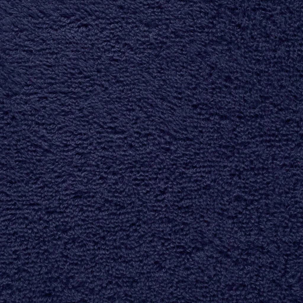 Asciugamani Ospiti SOLUND 2 pz Blu Navy 30x50 cm 600gsm 137254