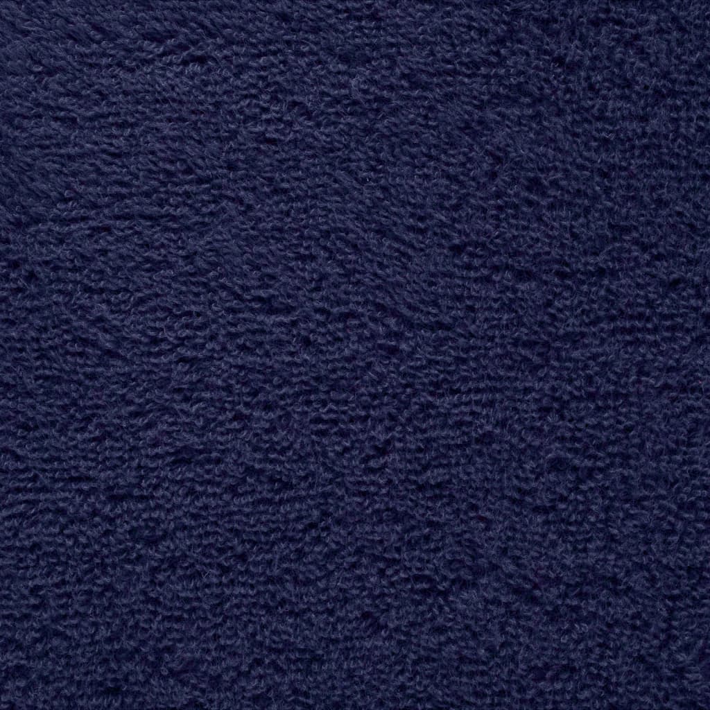 Asciugamani da Doccia SOLUND 2 pz Blu Navy 70x140cm 600gsm 137260
