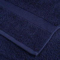 Asciugamani Premium SOLUND 2 pz Blu Navy 100x200cm 600gsm