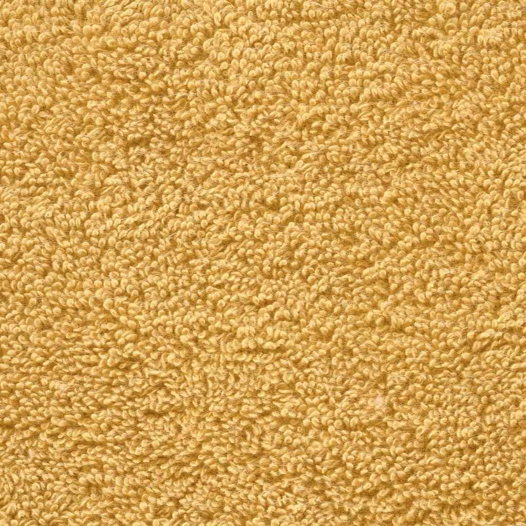 Asciugamani Premium SOLUND 4 pz Oro 50x100 cm 600gsm