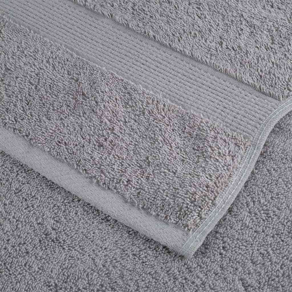 Panni per il viso SOLUND 2 pcs Grigio Cotone 137296