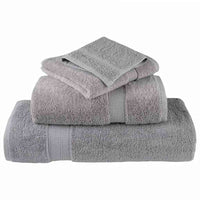 Panni per il viso SOLUND 2 pcs Grigio Cotone 137296