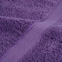 vidaXL Panni per il viso SOLUND 10 pcs Viola Cotone