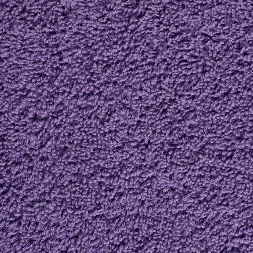 Asciugamani per Ospiti SOLUND 10 pz Viola 30x50cm 600 g/m² 137352