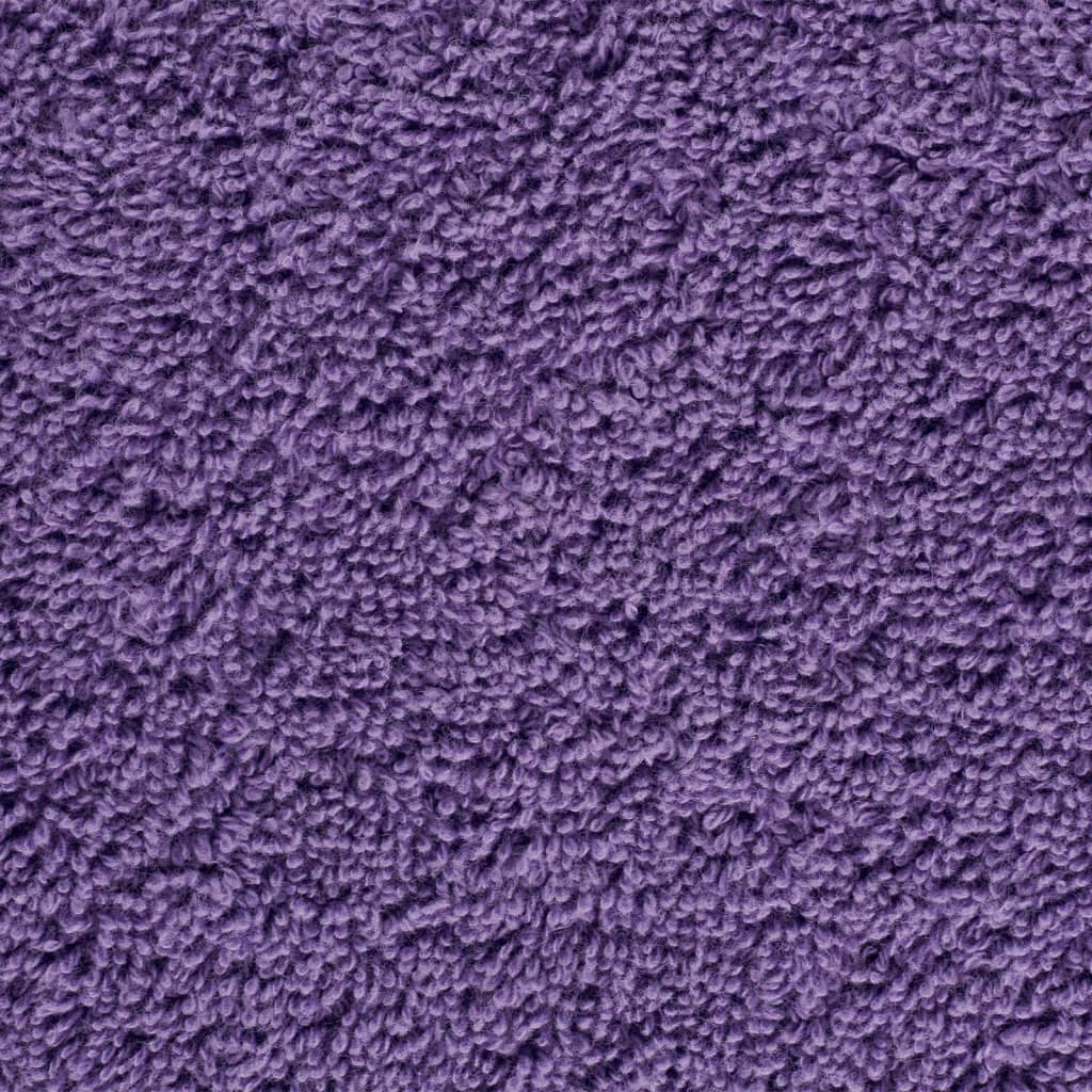 Asciugamani Premium SOLUND 4 pz Viola 50x100 cm 600 g/m² 137354