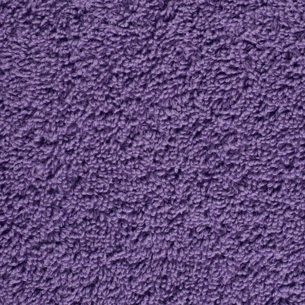 Asciugamani da Doccia SOLUND 2 pz Viola 70x140 cm 600 g/m² 137356