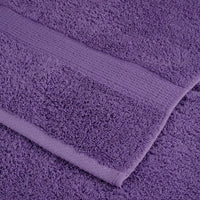 Asciugamani Premium SOLUND 2 pz Viola 100x200 cm 600 g/m² 137365