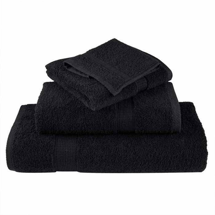 Panni per il viso SOLUND 2 pcs Nero Cotone 137416