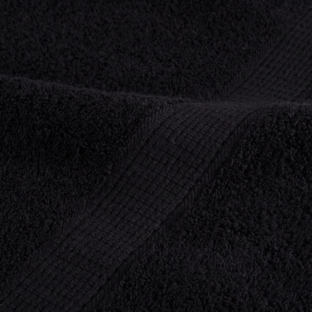 vidaXL Asciugamani da Bagno SOLUND 2 pz Verdi 100x150 cm 600 g/m²
