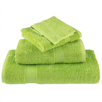 Panni per il viso SOLUND 10 pcs Mela verde Cotone 137490