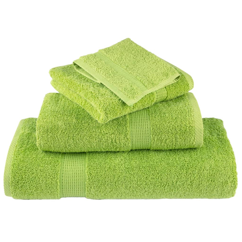 Salviette Premium SOLUND 10 pz Verde Mela 30x30cm 600 g/m² 137493