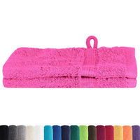 vidaXL Panni per il viso SOLUND 2 pcs Rosa Cotone