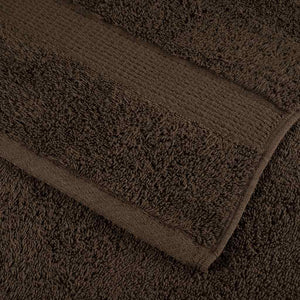 Set ASciugamani SOLUND 8 pz Marroni 600 gsm 137540