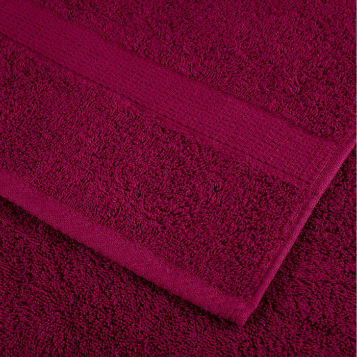 Set ASciugamani SOLUND 8 pz Bordeaux 600 gsm 137556