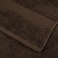 Set ASciugamani SOLUND 8 pz Marroni 600 gsm 137557