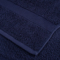Set ASciugamani SOLUND 8 pz Blu Navy 600 gsm