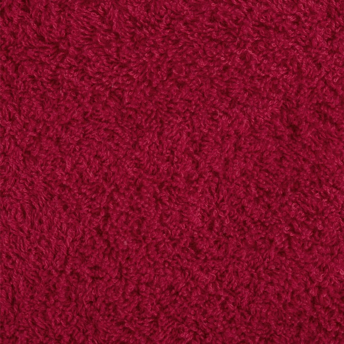 Set ASciugamani SOLUND 6 pz Rossi 600 gsm 137564