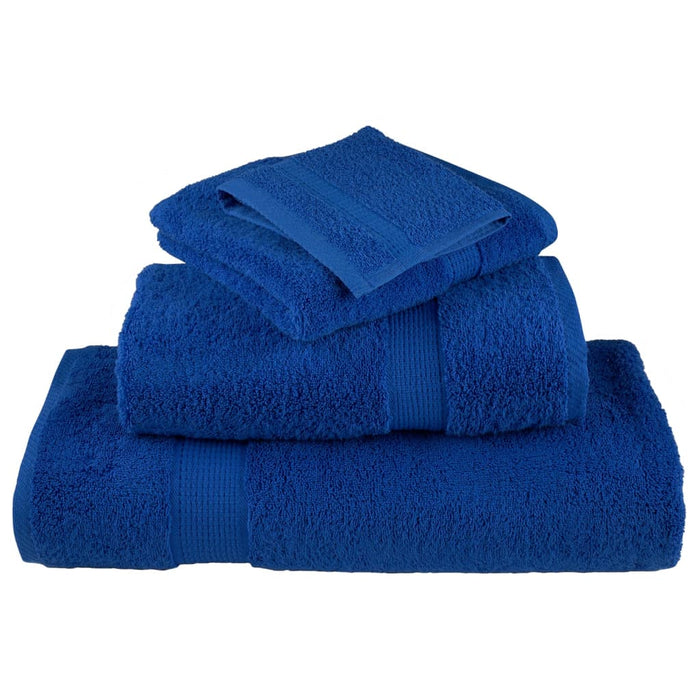 Set ASciugamani SOLUND 12 pz Blu 600 gsm 137572
