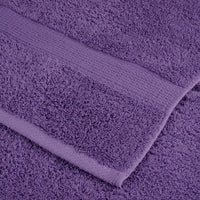 Set ASciugamani SOLUND 12 pz Viola 600 gsm