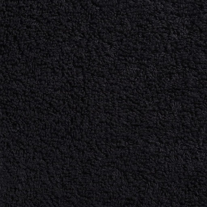 Set ASciugamani SOLUND 12 pz Neri 600 gsm 137582