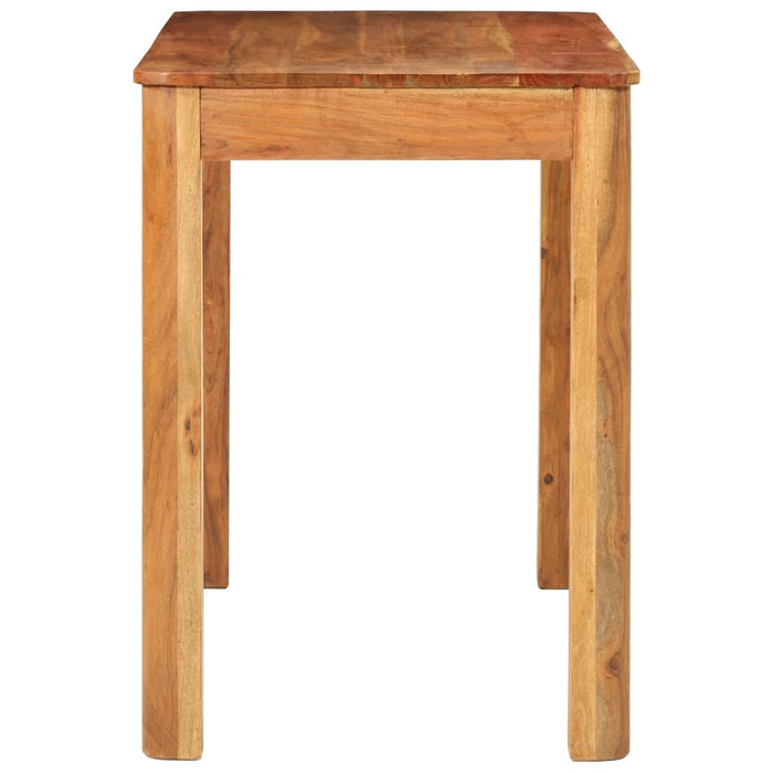 Tavolo da Pranzo 110x55x76 cm Legno Massello di Acacia