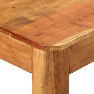 Tavolo da Pranzo 110x55x76 cm Legno Massello di Acacia 356251