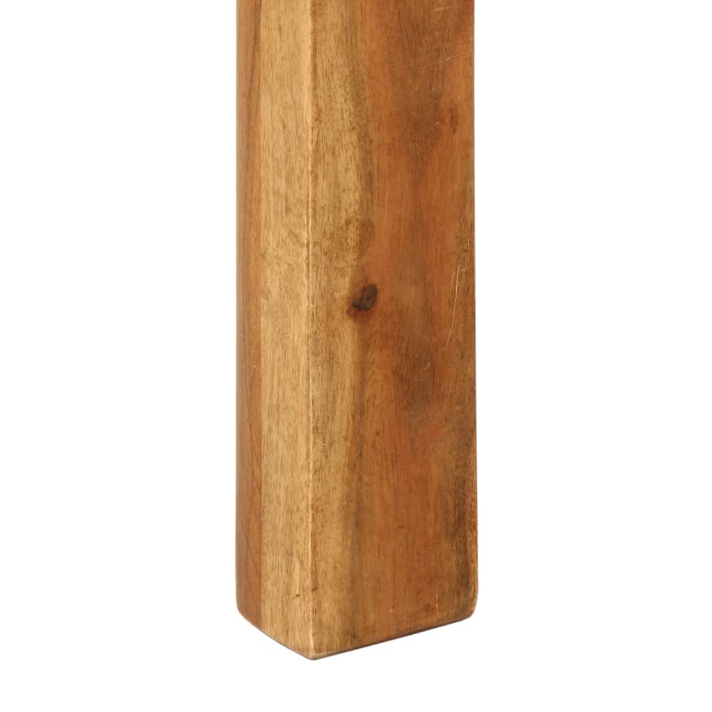 Tavolo da Pranzo 110x55x76 cm Legno Massello di Acacia