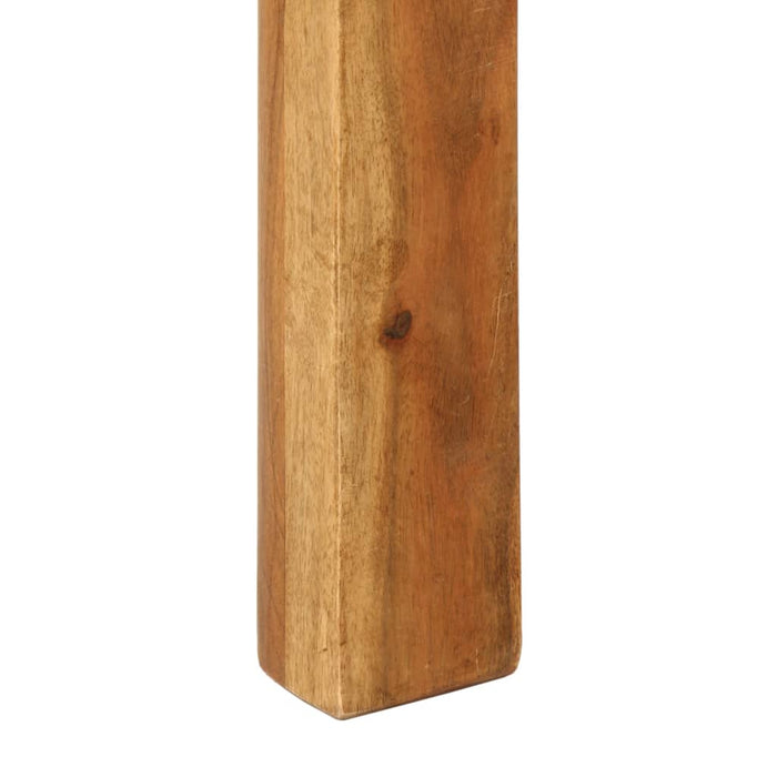 Tavolo da Pranzo 110x55x76 cm Legno Massello di Acacia