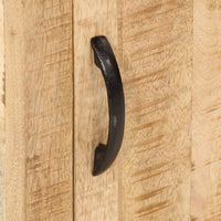 Comodino 40x35x50 cm in Legno Massello di Mango 372717