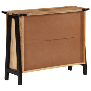 Credenza 88x30x69 cm in Legno Massello di Mango 372721